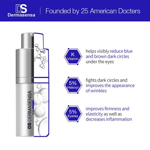 DS Dermasensa, Vitamin K Super Eye Cream, 0.5 Fl Oz.