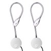 Reading Lamps, LED Wall Mounted Reading Light for Bed Headboard Goose Neck Plug Wired Sconce Lamp (2 Pack, 3000K Warm White)