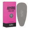 ForPro Amazing Pedi System Refill Strips, Grey, 120 Grit, Pedicure File Refills, 5” L x 2.5” W, 20-Count