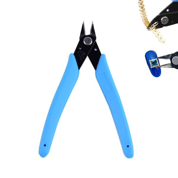 GULELAYAR Rhinestone Remover, Rhinestone Remover Nipper, Nail Art Decorations Remover DIY Tool, Professional Stainless Steel Nipper Nail Cutter Scissors Manicure Accessory