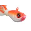 LAST CAST TACKLE 1-2oz Orange & White Bucktail Fishing Lure Jigs - 3 Pack (1.0 Ounce - 3 Pack)