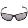 Ironman Men's Relentless Wrap Sunglasses, Matte Black, 63 mm