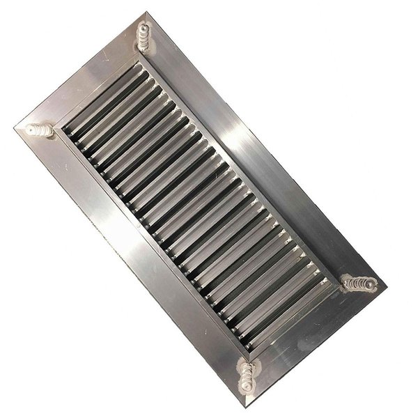 Chameleon 2 1/4""x12" 5/16" Thick Floor Vent Registers Matching Floor Tile Hardwood Laminate