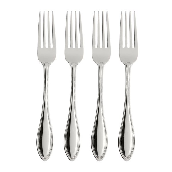 Oneida American Harmony Everyday Flatware Dinner Forks, Set of 4