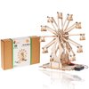 Wooden Ferris Wheel - DIY 3D Puzzle & Educational Creative Crafts Kit - STEM Projects for Kids Ages 8-12-16, Boys & Girls - Construction Toys Set - Model Building Kit for Christmas & Birthday Gifts