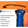 baKblade 2.0 Back Shavers for Men: The DIY Back Hair Shaver for Men with Safety Blade Technology & Ergonomic Handle, Wet or Dry Shaving (Extra Blades Included)