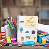 Back To School Temporary Tattoos,10 Sheets School Bus Learning Tools Fake Tattoo Stickers Waterproof Cartoon Tattoos for Boys Girls Kids Teachers Students Classroom Rewards