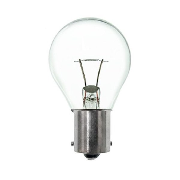 Railroad Signal Bulb 10 V, 18 W, BA15s Base, S-11 shape, 10 Volts, 18 Watt, 18S11/1S