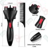 Tioncy Automatic Hair Braider Set Electric Hair Braiding Machine DIY Styling Electric Hair Braider with Rat Tail Comb Lock Machine for Dreadlocks for DIY Hair Tangling Hairstyle(USB Model)