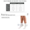 Truform Medical Compression Socks for Men and Women; 8-15 mmHg Ankle Length Low Cut, White, X-Small