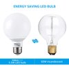 TORCHSTAR G25 LED Globe Light Bulbs, Dimmable, 2700K Soft White, Vanity Light Bulb, UL & Energy Star Listed, E26 Base, Pack of 6
