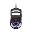 Cooler Master MM711 RGB-LED Lightweight 60g Wired Gaming Mouse - 16000 DPI Optical Sensor, 20 Million Click Omron Switches, Smooth Glide PTFE Feet, and Ambidextrous Honeycomb Shell - Matte Black