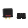 QS8 Connector DGZZI Black High Current Antispark Battery Connector QS8-S Male Gold Plating Plug for RC Car Plant Agriculture Drone,QS8-S Male Plug