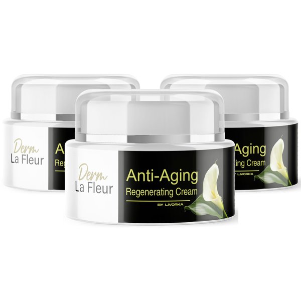3 Pack- Derm La Fleur Cream - Derm La Fleur Anti-Aging Cream, Derm La Fleur 3 Bottle For 90 Days, Derm LaFleur Plus, DermLaFleur, Derm La Fleur Face Mask, Derm Lafleur Deluxe Anti Aging, DermLaFleur.