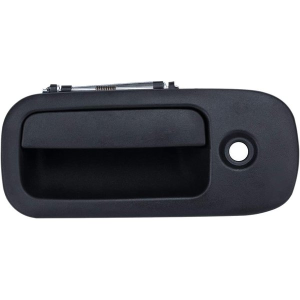 Lcyolada Exterior Door Handle Front Left Driver Side for 1996-2009 Express/Savana 1500/2500/3500/4500 Van, Replces 79320,w/Key Hole,Textured Black
