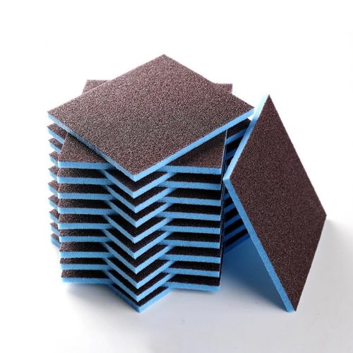 10-Pack Double-Sided Magic Sponges for Rust Removal - Heavy-Duty Emery & Soft Sponge Cleaning Pads for Kitchen, Pots, and Pans - Versatile, Durable, and Easy to Use Scrubbers