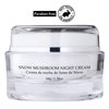 VIVO Per Lei Snow Mushroom & Peony Night Moisturizer - Anti Wrinkle Cream for Sensitive Skin - Anti Aging Night Cream with Shea Butter & Collagen - Paraben Free Moisturizer for Skin Woes - 50g
