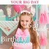 SuPoo 5th Birthday Decorations for Girl 5th Birthday Girl Headband Birthday Crown for Girls Glitter Hair Band for Party 5 Year Old Happy Birthday Decorations Flower Princess Tiara Hair Accessory