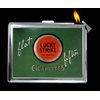 Vintage Look Lucky Strike Flat Fifties Cigarette Case with Lighter