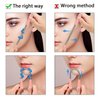 Facial Hair Remover Women, Stainless Steel Portable Epilator Face Coil Spring Threading Tool Manual Removal Set for Removing Unwanted Upper Lip Chin Cheeks Mustache and Neck Sideburns Unsightly Fuzz