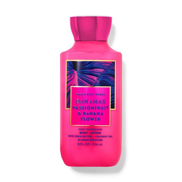 Bath Body Bahamas Passionfruit Banana Flower Nourishing Body Lotion 8 fl Oz