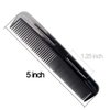 Soft 'N Style (2 Pack) - 8 inch Styling Essentials Round Handle Comb included 5" Favorict Pocket Comb
