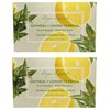 Shugar Soapworks Oatmeal & Lemon Verbena Soap 6.25 Oz - Plant Based, Vegan, Natural, Pure, No Dyes, Sulfate & Paraben Free (2 Pack)