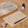 NOPOINO Vintage Quill Pen Ink Set,Feather Quill Pen with Wooden Calligraphy Pen, Including 7 Different Sizes of Nib, Calligraphy pen Set Gift & Women and Man(Grey)