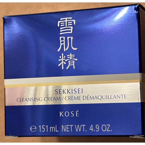 SEKKISEI Cleansing Cream, Face Wash & Makeup Remover, 4.9 Ounce