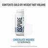 Isopure Protein + Gut Health & Immune Support Powder, Chocolate Mousse, 25g Whey Protein with Prebiotics & Vitamins, 12 Servings (Pack of 1)