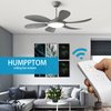 Humpptom 2 Pack Fan Remote Control Kit, Small Size Receiver Ceiling Fan Remote Control Control for Hunter/Harbor Breeze/Westinghouse/Honeywell/Other Ceiling Fan Humpptom Small Size