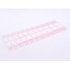 LIFOOST Gel Nail Art Wraps French Tip White Jelly Pink Adhesive Nail Stickers 22 Polish Strips Art Manicure Kits for DIY at Home