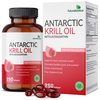 Futurebiotics Antarctic Krill Oil 1000mg with Omega-3s EPA, DHA, Astaxanthin and Phospholipids - 100% Pure Premium Krill Oil Heavy Metal Tested, Non GMO – 250 Softgels (125 Servings)
