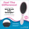 Wet Brush Kids Detangler Hair Brushes - Chevron - Midi Detangling Brush with Ultra-Soft IntelliFlex Bristles Glide Through Tangles with Ease - Pain-Free Comb for All Hair Types