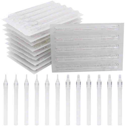 Disposable Tattoo Tips Tubes Long - Autdor 100PCS Mixed Long Tattoo Disposable Tips Tubes for 3RL 5RL 7RL 9RL 3RS 5RS 7RS 9RS 5M1 7M1 Tattoo Needles Tips Round Magnum for Tattoo Supplies (Mixed)