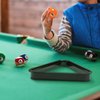 Mini Triangle Pool Rack | Black Miniature Pool & Billiards Accessory | Fits 1.5" Pool Balls That Suit Compact Pool Tables