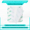MedVance TM Silicone - Silicone Adhesive Foam Absorbent Dressing, 3"x3", Box of 5 dressings