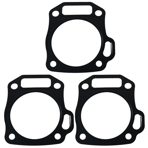 3 pcs High Compression Performance for Predator 212cc Head Gasket .010 70mm,for GX160 GX200
