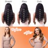 Full Shine Brown Tape in Hair Extensions Real Human Hair 20 Inch Invisible Tape in Hair Extensions Dark Brown Color 2 Skin Weft Hair 40 Pcs 100 Gram Seamless Hair Extension Double Sided Tape