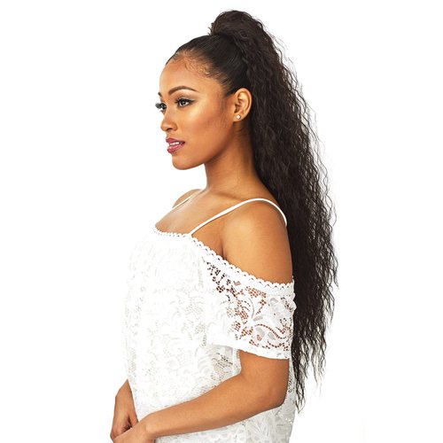 Sensationnel hair extensions - id french wave 30 instant pony