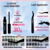 Fluffy Lash Clusters Kit Manga Spike Left&Right Cluster Eyelash Extension 10-16MM 120Pcs DIY Wispy Anime Cat Eye Lashes Kit with Bond and Seal Eyelashes Tweezers Remover Soft&Thin Band, by MomoLash