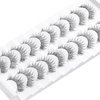 KSYOO Light Volume False Lashes Natural Look, Thin Band False Eyelashes Natural Look, Medium-Length Rounded lashes Seamlessly with Your Natural Lashes -10 Pairs (Natural N20)