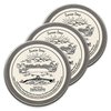 Seattle Sundries Refreshing Citrus Mint Soap for Women & Men - 3x (4oz) Moisturizing Shea Butter Bar Soap in a Low Waste Travel Tin - Rowing Coach Gift Set Pack