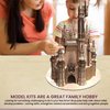 Bird's Wood Shack Cinderella's Castle Model Kit - 3D Wooden Puzzle for Youngsters - Easy to Assemble - DIY Craft Kit - Size When Assembled: 18" Wide x 18" Long x 24" High