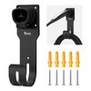 Tera EV Charger Cable Holder for Tesla: Waterproof Material Electric Car Wall Mount Connector Holder with J-Hook Charging Cable Holder Organizer Electric Vehicle Charging Station Accessories