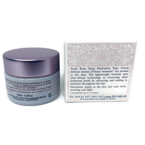 Fresh Rose Deep Hydration Face Cream - To Go 0.5oz (15ml)
