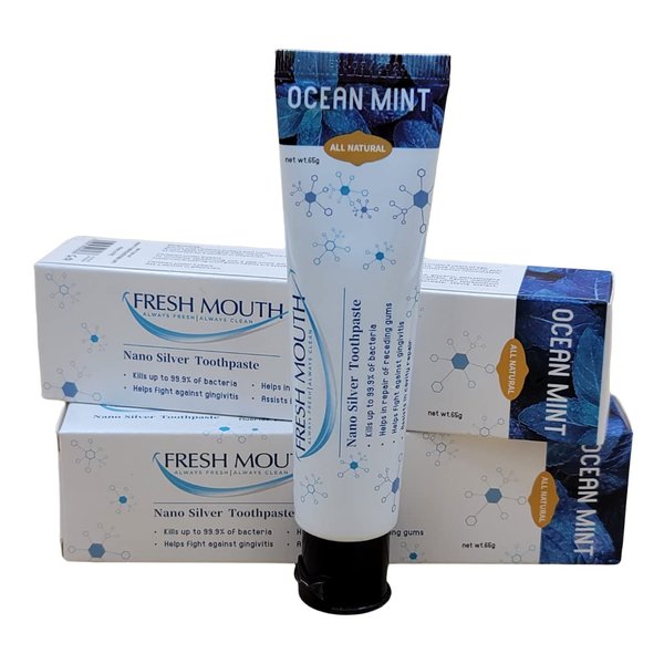 Fresh Mouth Nano Silver Toothpaste Ocean Mint 65g