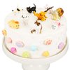 26 Pcs Cat Cake Topper Cute Cat Figurines Cat Happy Birthday Cake Topper Cat Paw Cake Toppers Cat Party Decoration Mini Cat Set for Cat Birthday Party Garden Home Shower Supplies(Cute Cat)