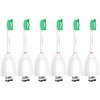 Aoremon Replacement Toothbrush Heads for Philips Sonicare E-Series Essence HX7022/66 and other Screw-on Electric Toothbrush Model, 6 Pack
