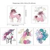 Cute Magic Animals Temporary Tattoos for Children Kids Girls(45Sheets),Konsait Great Girls Fake Stickers Waterproof Rainbow Kids Birthday Party Favors Decorations Birthday Party Gift Bag Fillers